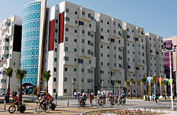 The Athlete’s Village housed most of the 12,500 athletes who participated in the Games.
