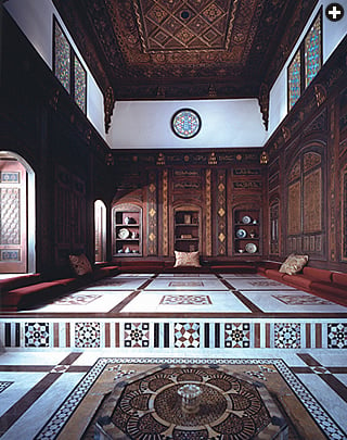 A highlight of the Met’s collection is the Nur al-Din room (1707), which was moved to New York from an upper-class home in Damascus, Syria.