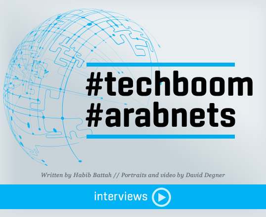 #techboom #arabnets - Written by Habib Battah // Portraits by David Degner