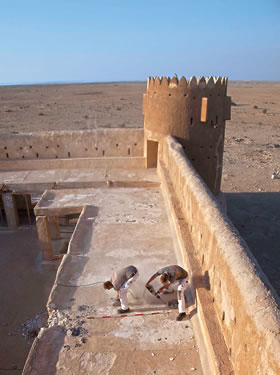 El impresionante fuerte fue construido en 1938, casi un siglo después que Al Zubarah perdiera su prominencia. Actualmente se encuentra en restauración.