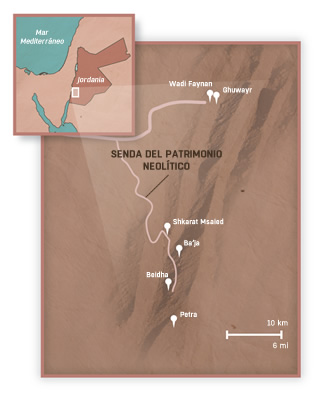 Mapa de la Huella de la Herencia Neolítica
