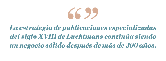 La estrategia de ediciones especializadas del siglo XVIII de Luchtmans continúa siendo un negocio sólido después de más de 300 años.