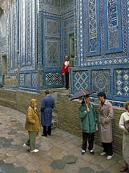 Shah-i-Zinda royal cemetery Samarkand