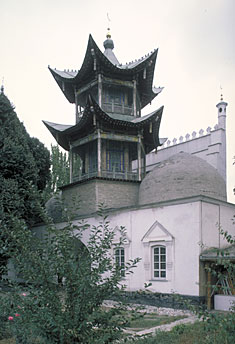 Panfilov's multi-cultural mosque. 
