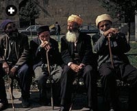 Erzurum and a few of its senior citizens. 