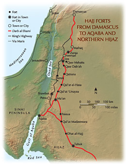 HAJI FORTS FROM DAMASCUS TO AQABA AND NORTHERN HIJAZ