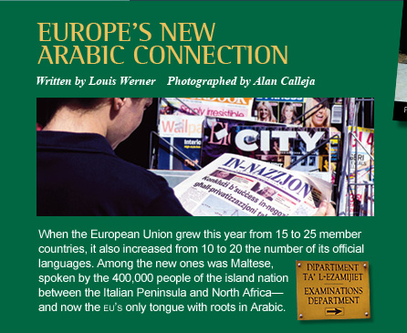 Europe's New Arabic Connection
