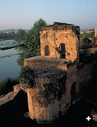 The ruins of an old Arab mill on the banks of the Guadalquivir River near Córdoba stand as a reminder of daily life in al-Andalus.