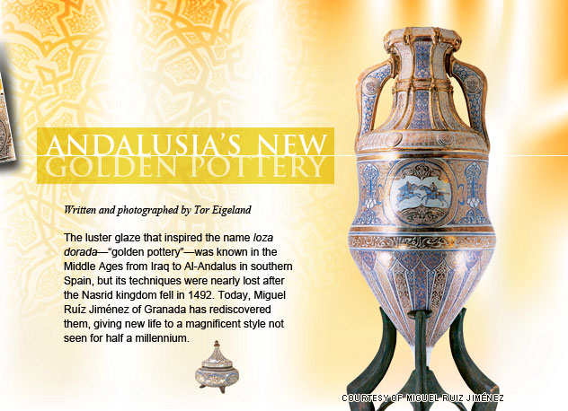 Andalucia's New Golden Pottery