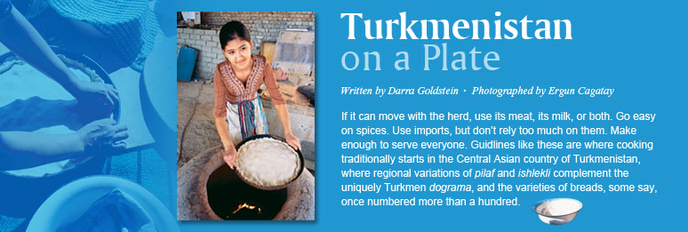 Turkmenistan on a Plate