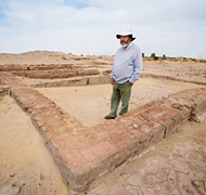 Anthony Mills founded the Dakhleh Oasis Project (DOP) in 1978. Since then, it has hosted dozens of specialists from around the world to study the relationship between the land and its inhabitants from 400,000 years ago up to the Roman era. 
