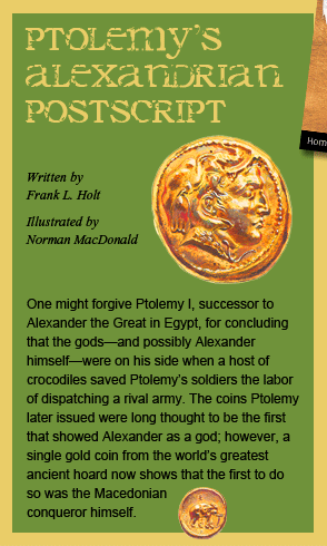 Ptolemy's Alexandrian Postscript - Written by Frank L. Hold, Illustrated by Norman MacDonald