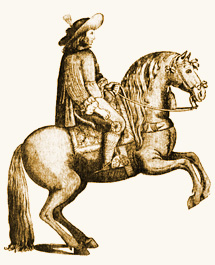 When the Muslims rode into Spain in the year 711, they did so on Barbs fitted with short stirrups and neck bits, a riding style later called jineta that gave the rider great maneuverability. Spanish riders adopted the style and carried it to the New World.