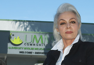 Through an annual breakfast served in the clinic’s parking lot, Hoori Sadler, who manages her family’s own medical group in Beverly Hills and is one of UMMA’s top volunteers, has raised more than $700,000 for the clinic. “UMMA is in my blood. If you are a good Muslim, you give without being asked,” she says.