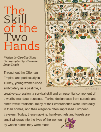The Skill of the Two Hands - Written by Caroline Stone, Photographed by Alexander Stone Lunde