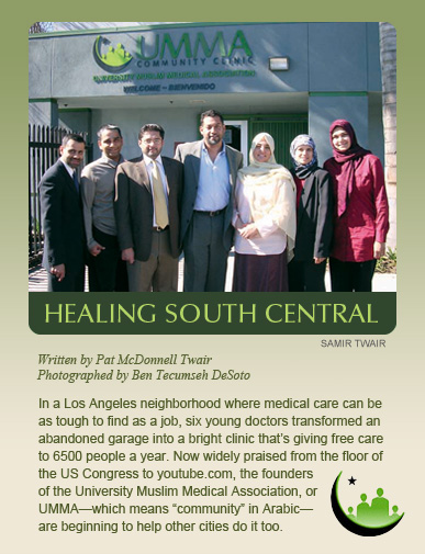 Healing South Central - Written by Pat McDonnell Twair, Photographed by Ben Tecumseh DeSoto