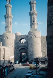 In Cairo, not far from the palace where Sultan Qutuz received the Mongol messengers, the fortified city gate Bab Zuwayla stands today. 
