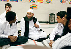 Hafez Ilyas Sibyot is director of the Islamic Association of Saskatchewan—“the real little mosque on the prairie,” he says—which Nawaz and her family attend regularly. Like the fictional Mercy Mosque, its prayer hall is adapted from a church, and like Nawaz, Sibyot also came to Regina a decade ago.