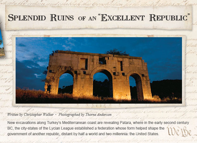 Splended Ruins of an "Excellent Republic" - Written by Christopher Walker, Photographed by Thorne Anderson