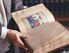 A copy of The Alexander Romance, acquired in 1430 from Edirne, now in the Biblioteca Marciana.