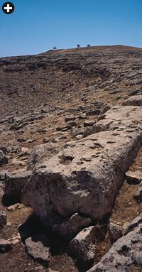 Broken, too large, or just abandoned, a seven-meter (21') unfinished megalith lies where it was quarried, not far from the stone circles of Göbekli Tepe.