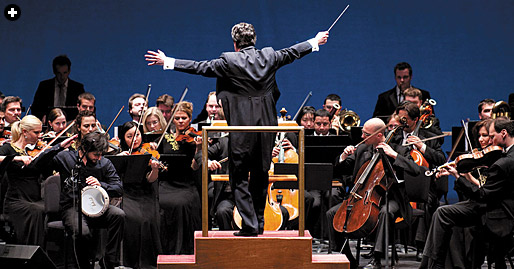 On the opening night of “Arabesque,” Andreas S. Wiser conducted the Qatar Philharmonic.