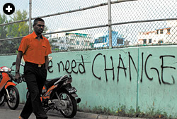 Graffiti in Malé