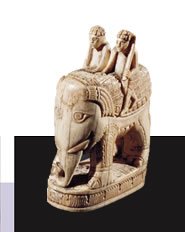 An elephant from 12th-century Italy recalls the game’s Indian origins.