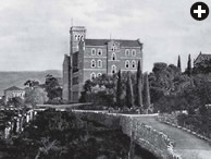 The American University of Beirut, shown  in 1921, was among the early us-style institutions of higher education in the Middle East
