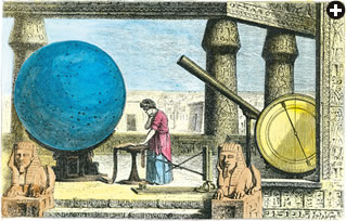 It was already a long-lost memory by the second century ce, the time of the astronomer and geographer Claudius Ptolemaeus (known as Ptolemy), depicted below in a 19th-century French lithograph. 