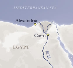 Map of Alexandria