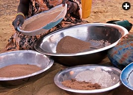 Making couscous, among the most traditional staple foods not only in Mauritania but throughout North and West Africa, is a women’s culinary craft that can take up to two hours.