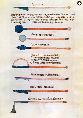 Al-Zahrawi’s annotated illustrations of surgical instruments were circulating in Europe in Latin translation in the 14th century. 