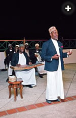 Blending Arab and western instruments with Swahili lyrics, the taraab musicians of Zanzibar’s Cultural Music Club keep tradition alive.