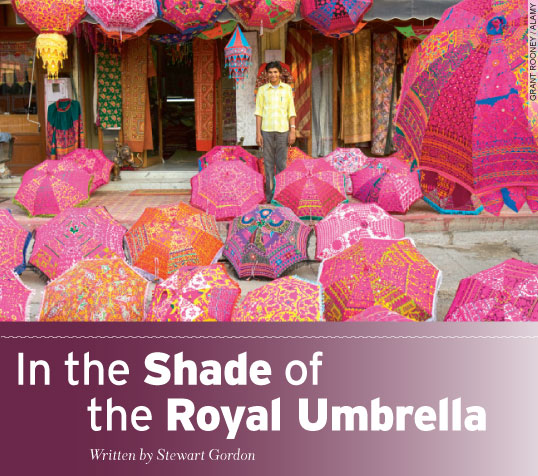 In the Shade of the Royal Umbrella - Written by Stewart Gordon