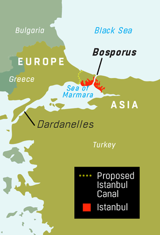 Bosporus - Map