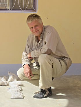 Geoarcheologist and veteran of four decades of eastern Sahara research, Stefan Kröpelin is studying year-by-year lake-bottom sediment from Ounianga to model exactly how and when the savannah dried into today’s Sahara.