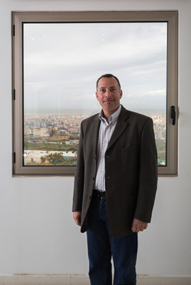 Early tenant in Beirut’s newly established Digital District, Nicolas Rouhana is director of Berytech, which has a $6 million fund to invest in startups.