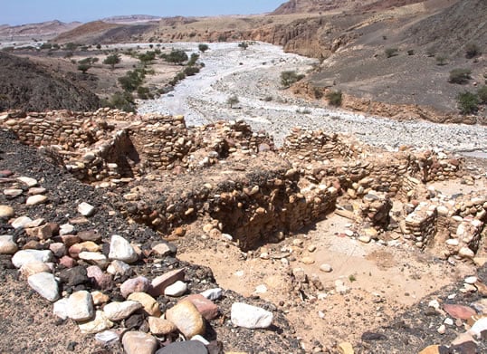 Excavated remains of stone-wall structures dating to 8500-6250 bce—before the development of pottery—lie along Wadi Ghuwayr, uphill about 15 minutes’ walk from the older site of WF16. These show evolution in architecture from WF16’s mud walls, and here archeologists have also uncovered evidence of the cultivation of cereals.