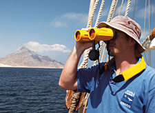 Omani and international volunteers in 2000 founded the Oman Whale and Dolphin Research Group, which counts and tracks marine mammals through the waters off the southern Arabian Peninsula. 