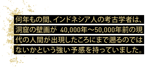 Aramcoworld スラウェシ島の洞窟アーティスト