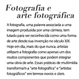 Fotografia e arte fotográfica