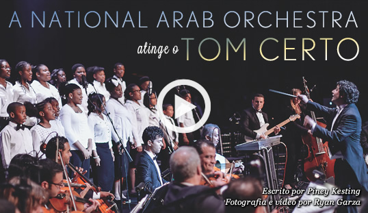 A National Arab Orchestra atinge o tom certo // Escrito por Piney Kesting, Fotografia e vídeo por Ryan Garza