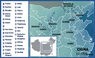 Mapa da China