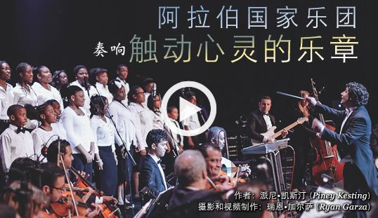 阿拉伯国家乐团奏响触动心灵的乐章//作者:派尼·凯斯汀(Piney Kesting),摄影及视频制作:莱恩·加扎(Ryan Garza)